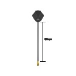 Vendite calde IFlight 5.8G 25mW Non regolabile Race VTX Video connettore in plastica a batteria giroscopi in metallo
